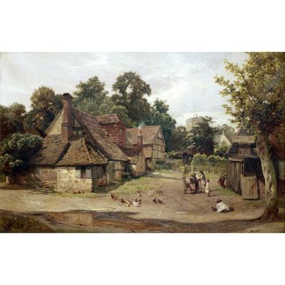 Edward Henry Holder – A Country Village